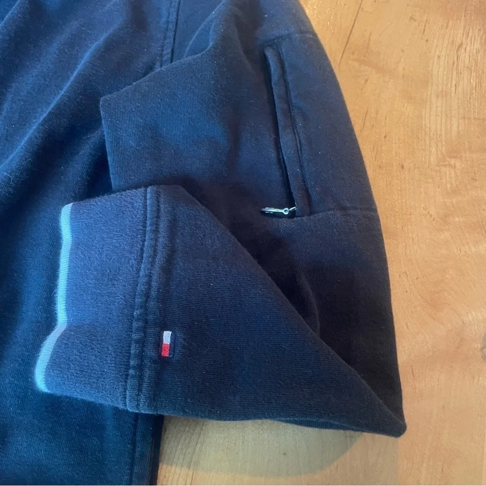 Tommy Hilfiger Golf women’s Navy Blue Zip-Up Jacket/sweatshirt size medium - Picture 4 of 6